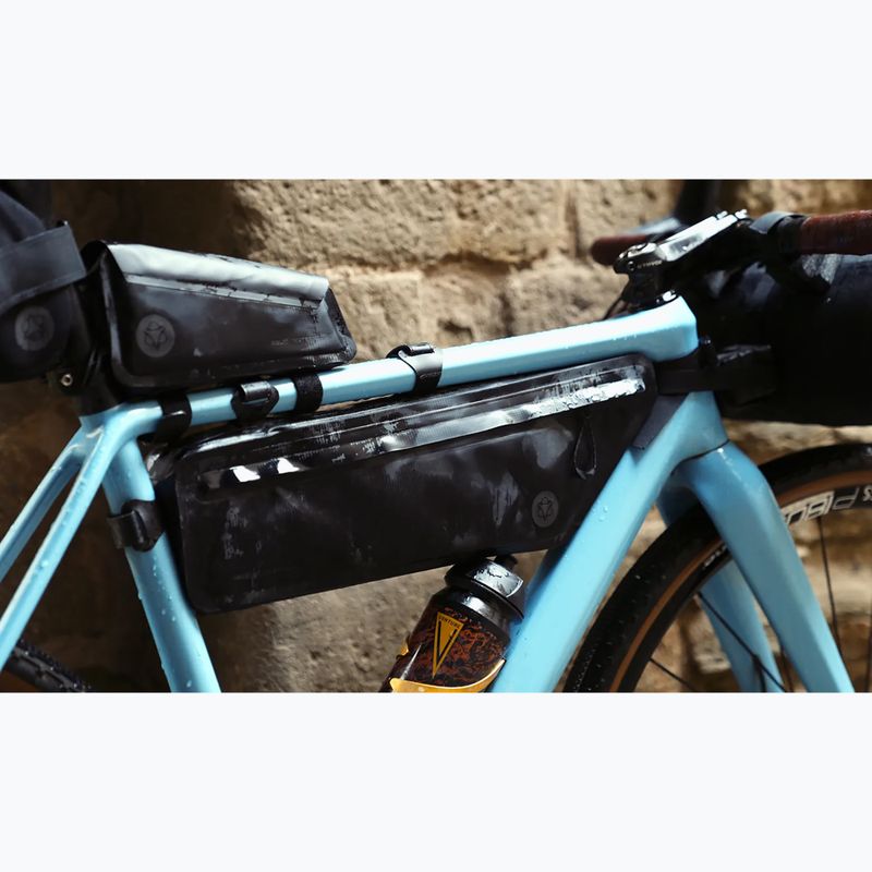 Dviračio krepšys ant rėmo AGU Venture Extreme WP Top-Tube Frame Bag 0,7 l black 10
