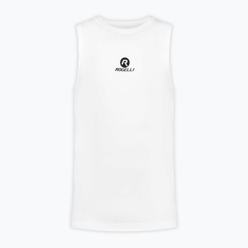 Vyriškas dviračių tank topas Rogelli Core 2 vnt. white 2