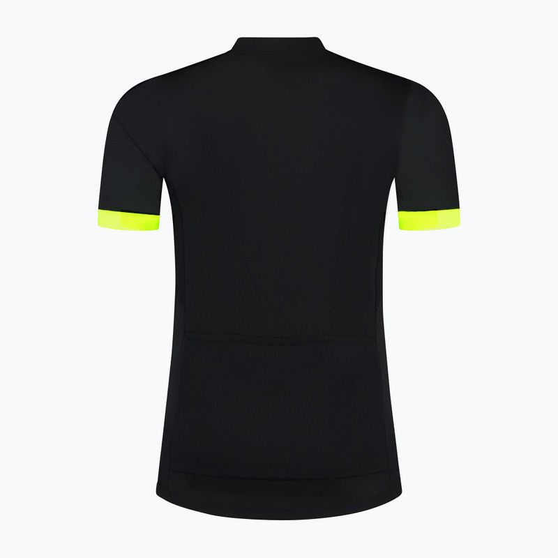 Vyriški dviračių marškinėliai Rogelli Perugia 2.0 black/fluor 4