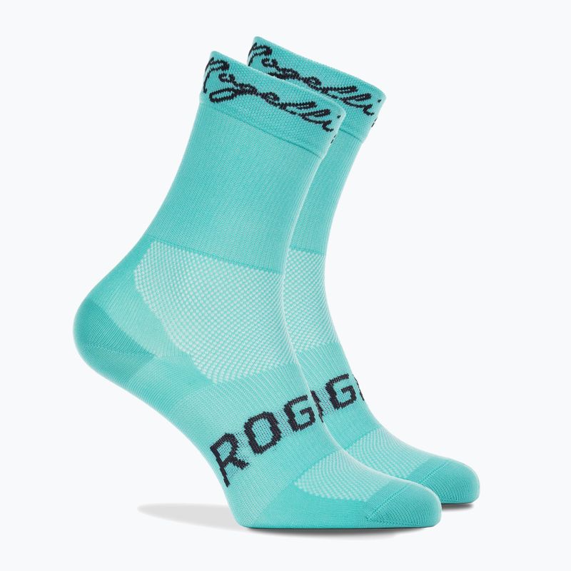 Moteriškos dviračių kojinės Rogelli RCS-15 turquoise