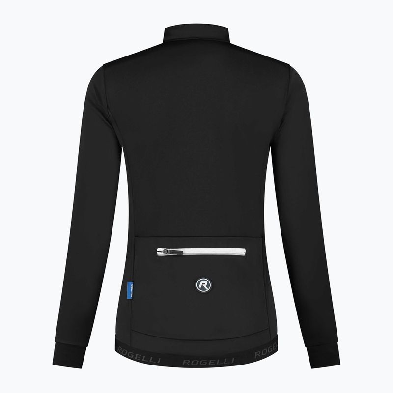 Moteriška dviračių striukė Rogelli Pesara Winter W black/white 6