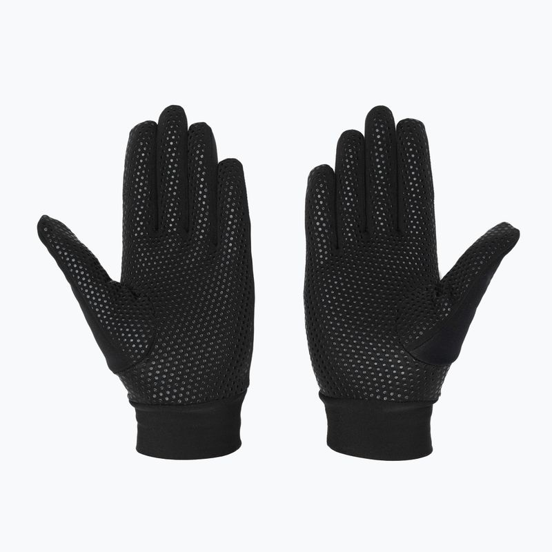 Moteriškos dviračių pirštinės Rogelli Laval Mid Season LW Windproof black 3