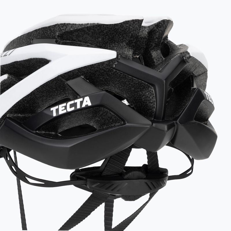 Rogelli Tecta baltos/juodos spalvos dviratininko šalmas 7