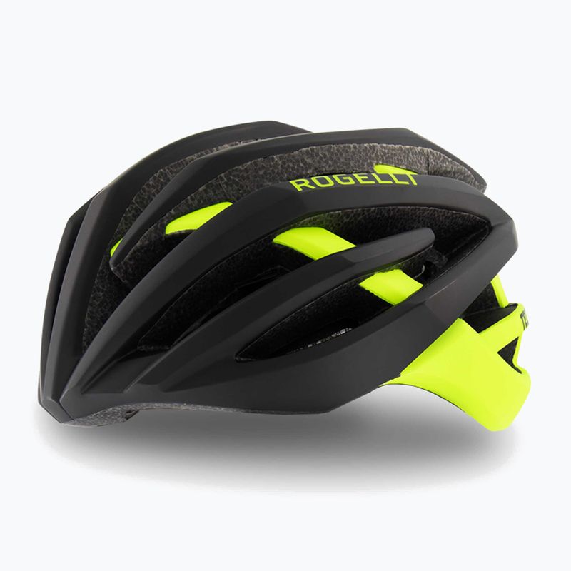 Dviračio šalmas Rogelli Tecta black/fluor 6