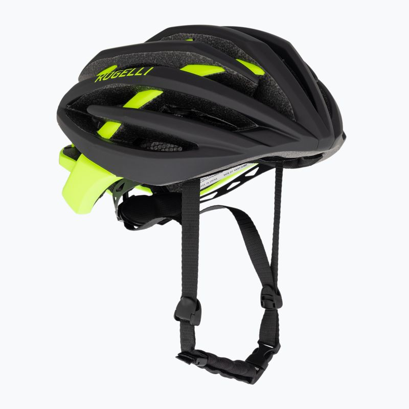 Dviračio šalmas Rogelli Tecta black/fluor