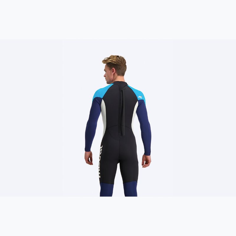Vyriškas plaukimo hidrokostiumas Mistral Full Suit 3/2 black 3