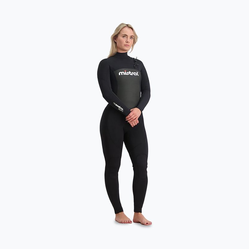 Moteriškas plaukimo hidrokostiumas Mistral Gale Force 3/2 black