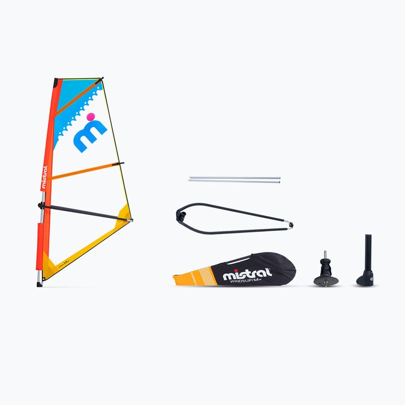 Sraigtas windSUP Mistral Surf Rig Complete with 3.0 Sail Monofilm multicolor 2