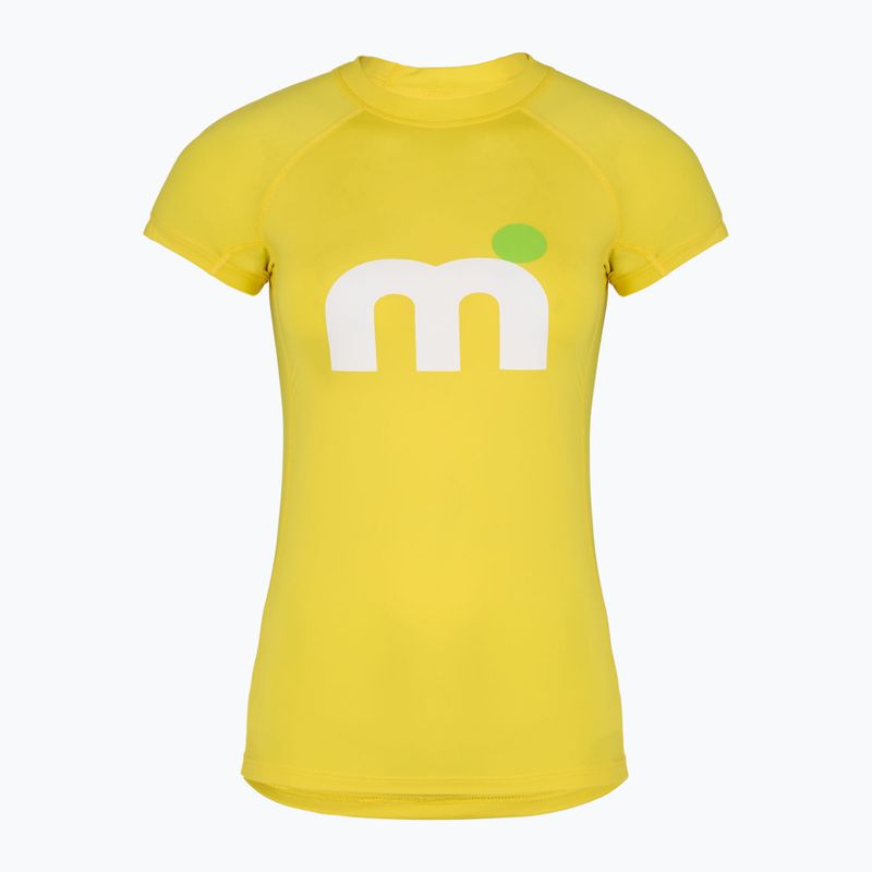 Moteriški plaukimo marškinėliai Mistral Miami Lycra yellow 4