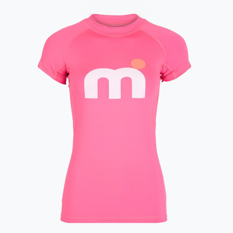 Moteriški plaukimo marškinėliai Mistral Miami Lycra pink flour 4
