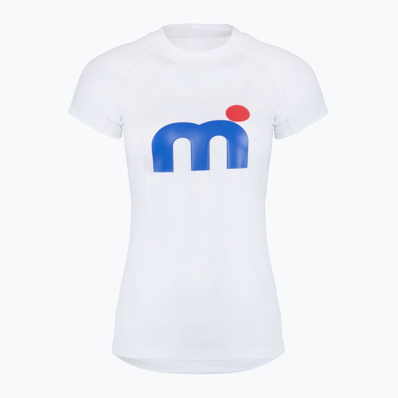 Moteriški plaukimo marškinėliai Mistral Miami Lycra white 4