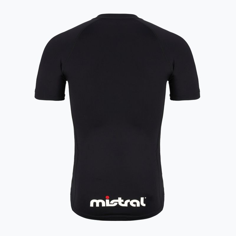Vyriški plaukimo marškinėliai Mistral Orlando Lycra black 5