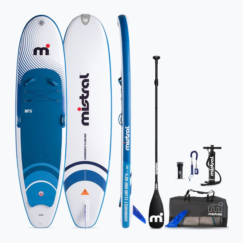 SUP irklentė Mistral Sunburst Club Air 10'5  blue/white