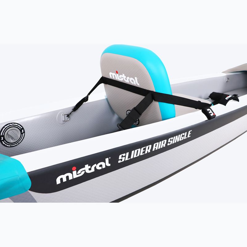 Vienvietė pripučiama baidarė Mistral Slider Air Single 12'6" 376 cm 8