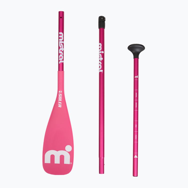 Irklas SUP 3-częściowe Mistral Solea Alu pink 3