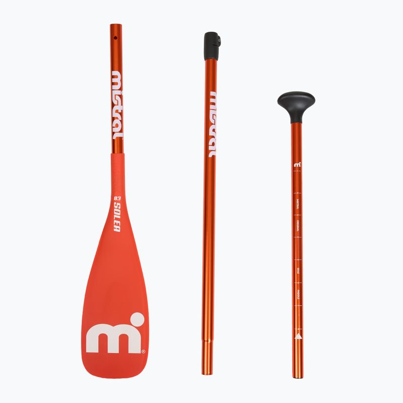 Irklas SUP 3-częściowe Mistral Solea Alu orange 3