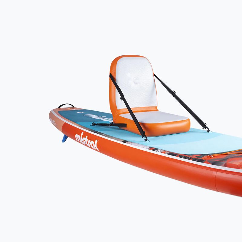 Sėdynė kajakui prie SUP lentos Mistral Kayak Seat Inflatable orange 3