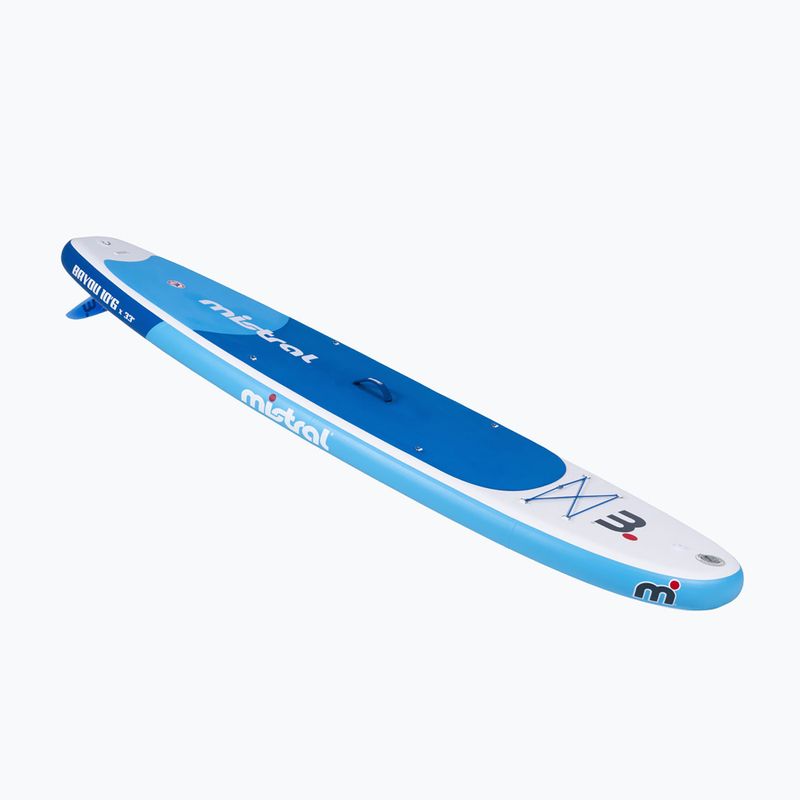 Pripučiamos SUP irklentės rinkinys Bayou Tour SUP 11'6" blue/white 6
