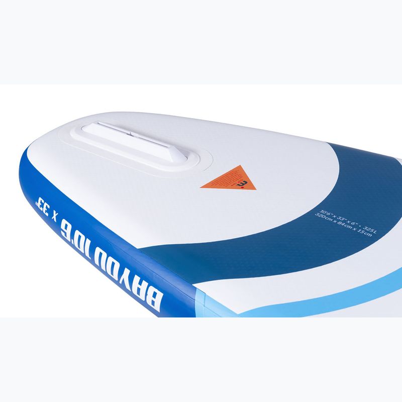 Pripučiamos SUP irklentės rinkinys Bayou Tour SUP 11'6" blue/white 11