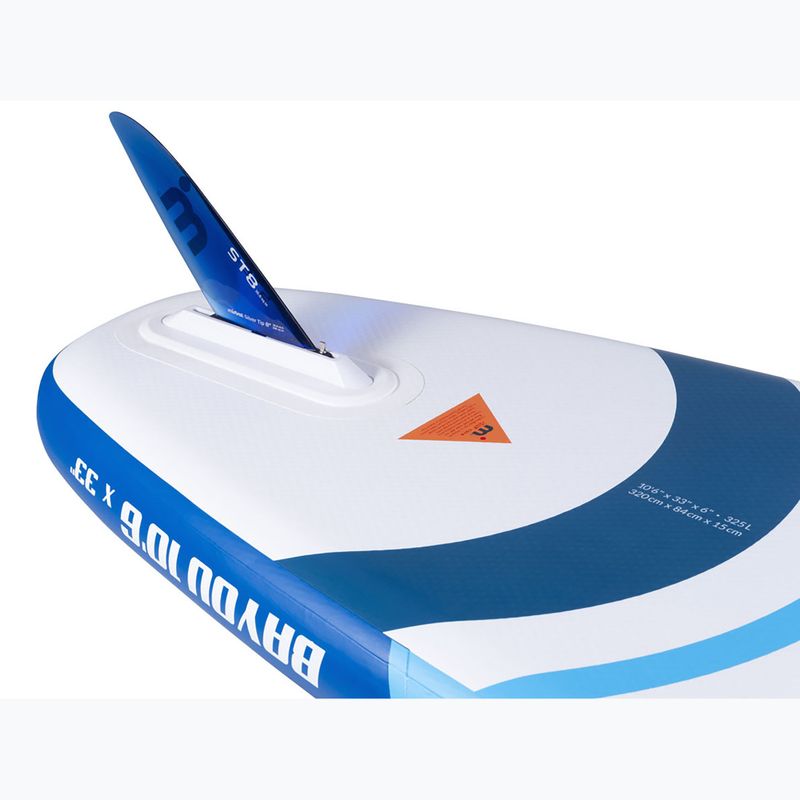 Pripučiamos SUP irklentės rinkinys Bayou Tour SUP 11'6" blue/white 12