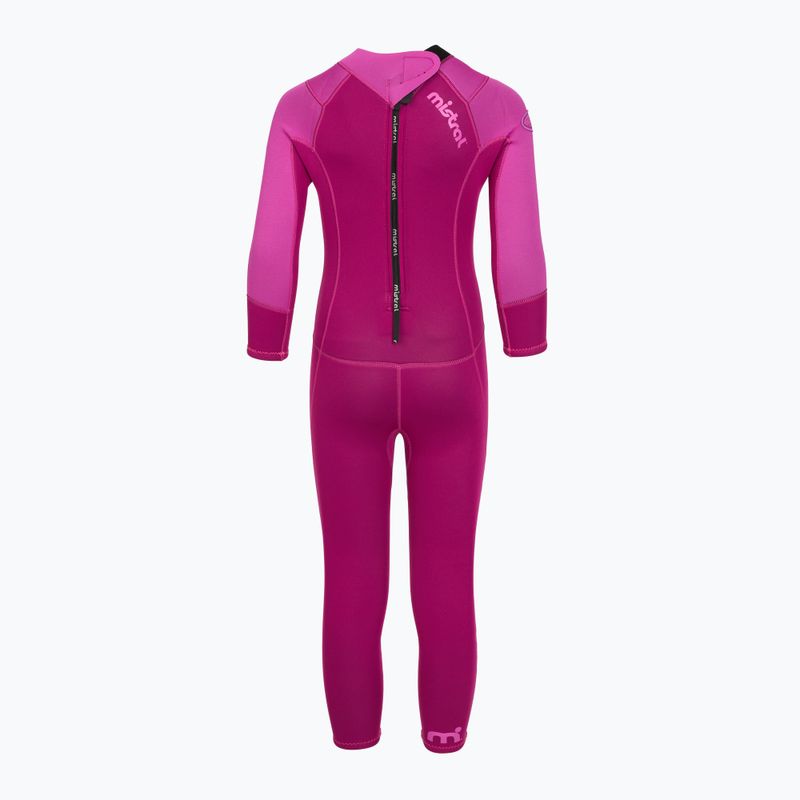 Vaikiškas plaukimo kostiumas Mistral Breeze 76 2,5/2mm Kids Suit pink 3