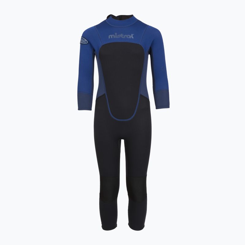 Vaikiškas plaukimo kostiumas Mistral Breeze 76 2,5/2mm Kids Suit black/blue 2