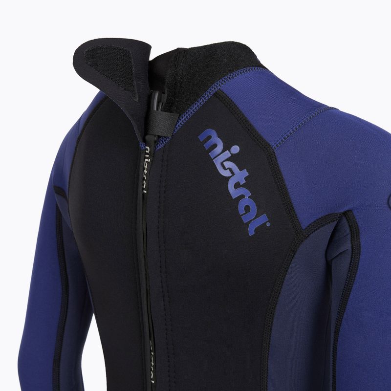 Vaikiškas plaukimo kostiumas Mistral Breeze 76 2,5/2mm Kids Suit black/blue 6