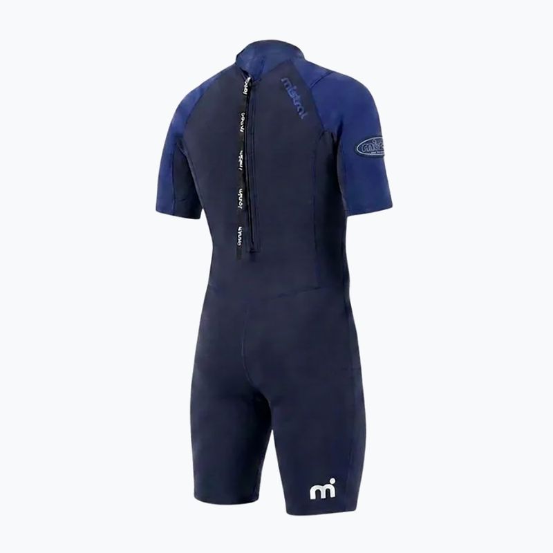 Vyriškas plaukimo kostiumas Mistral Breeze 76 2,5/2mm Shorty blue 2