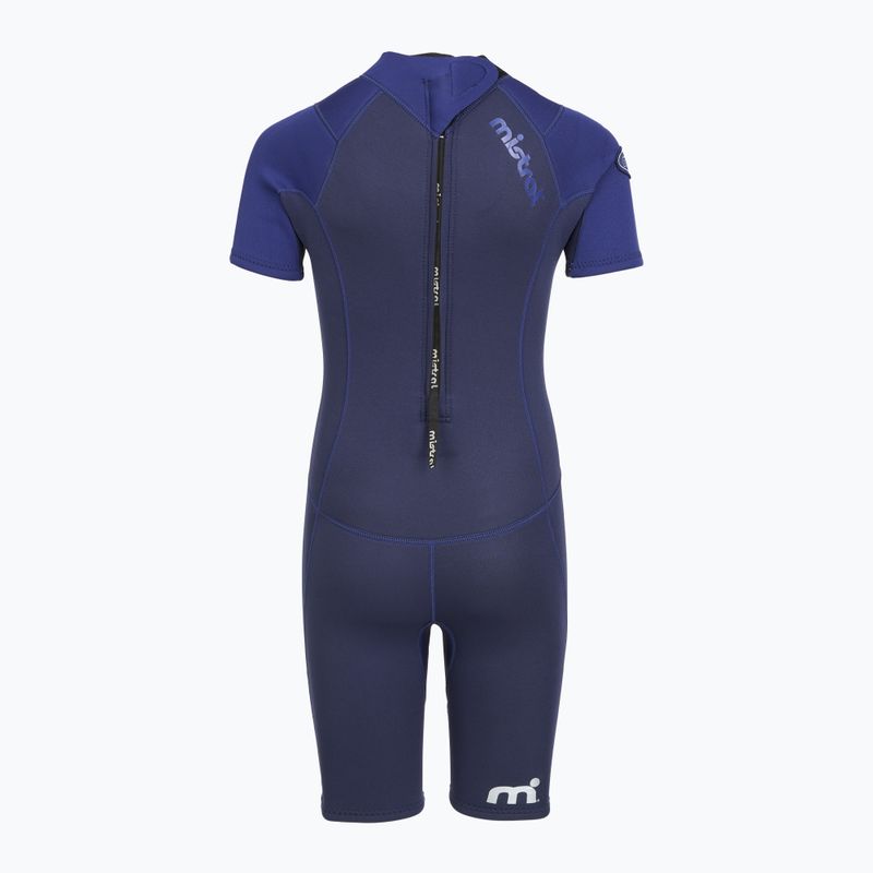 Vaikiškas plaukimo kostiumas Mistral Breeze 76 2,5/2mm Kids Shorty blue 3