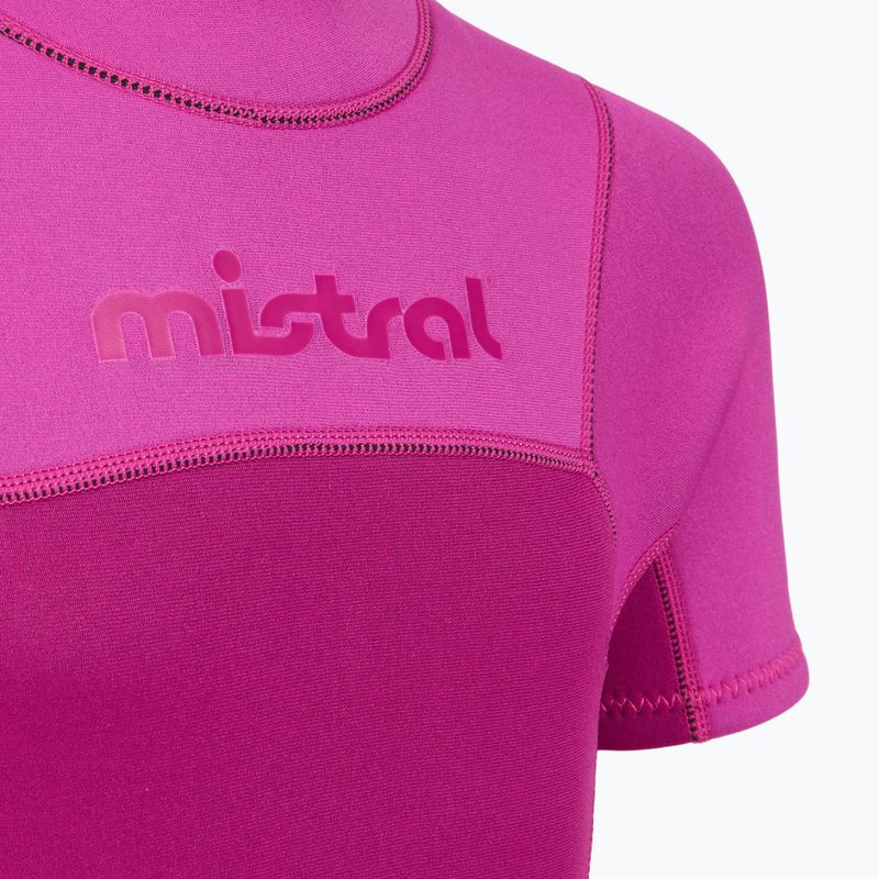Vaikiškas plaukimo kostiumas Mistral Breeze 76 2,5/2mm Kids Shorty pink 4