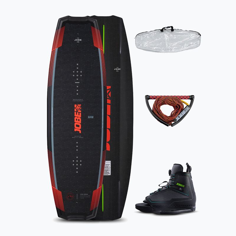 JOBE wakeboard rinkinys Logotipas lenta 138 ir vienetas juodas 278822008 5