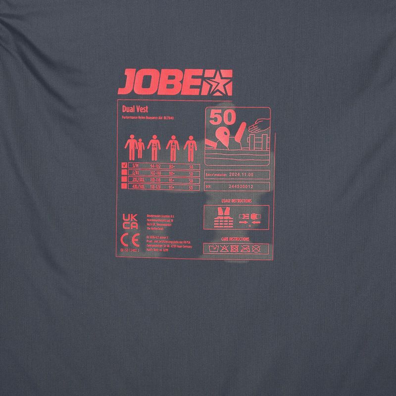 Saugos liemenė JOBE Dual Life Vest black 5