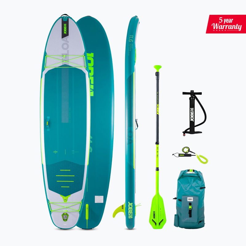 JOBE SUP lenta Loa 11'6" Paketas žalias 486423014