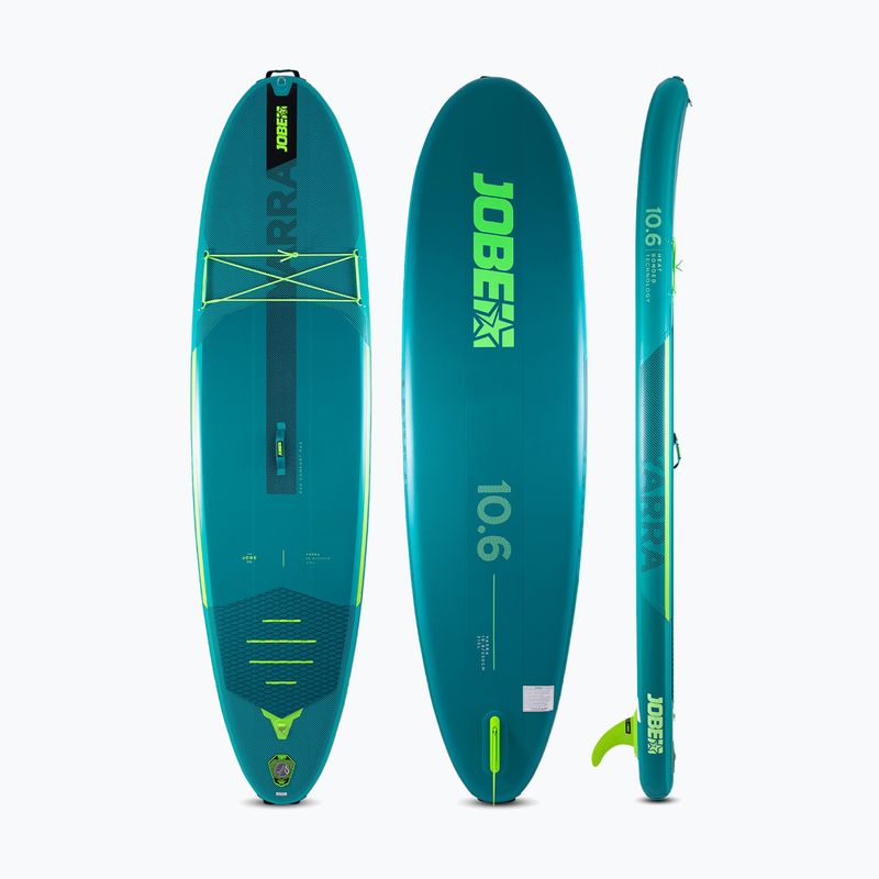 SUP lenta JOBE Yarra 10'6" Paketas žalias 486423012 2