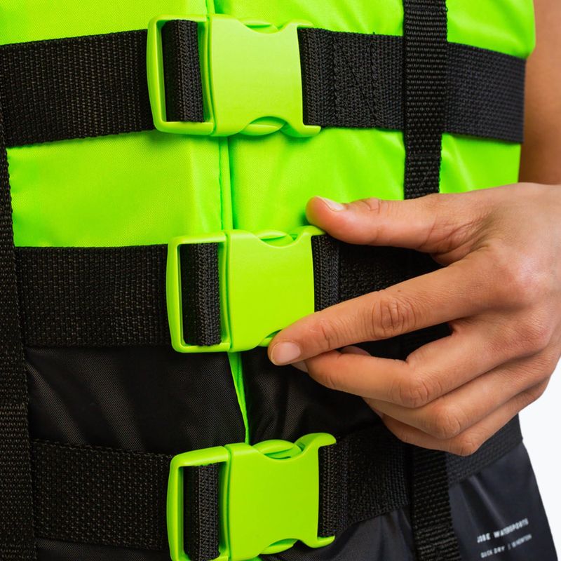 Apsauginė liemenė JOBE 4 Buckle lime 5