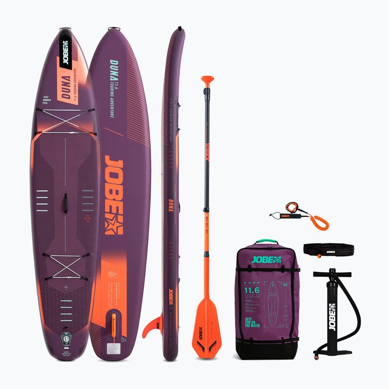 Irklentė SUP JOBE Aero Duna SUP Board Package 11'6" sunset purple 3