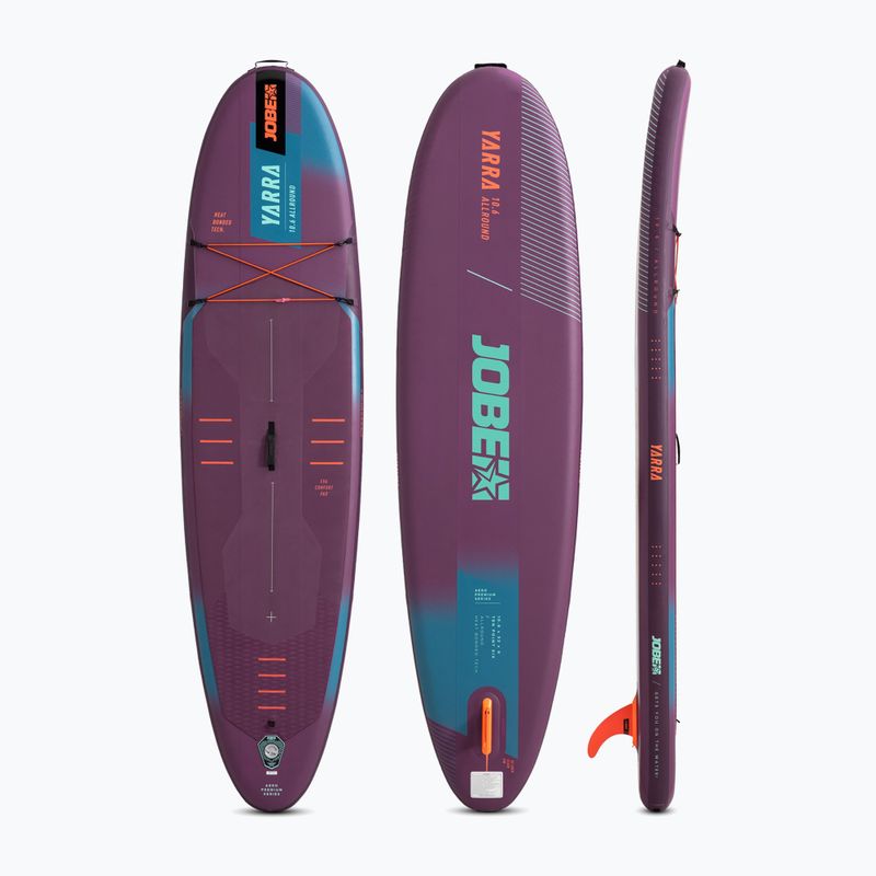 Irklentė SUP JOBE Aero Yarra SUP Board Package 10'6" sunset purple 2