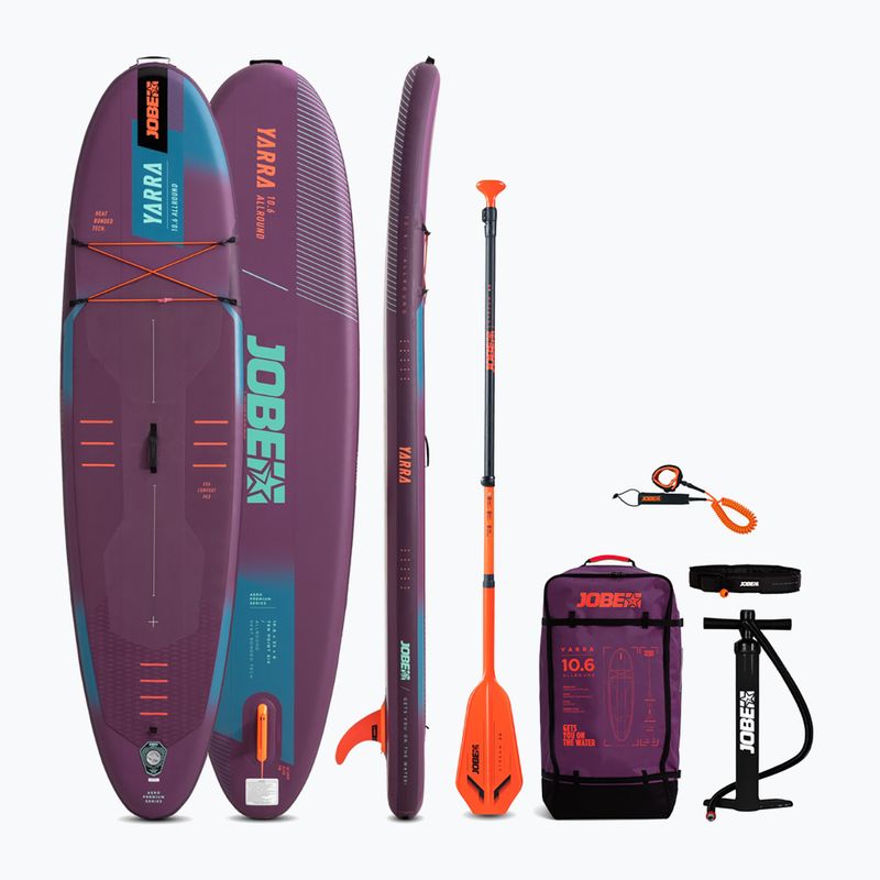 Irklentė SUP JOBE Aero Yarra SUP Board Package 10'6" sunset purple 3