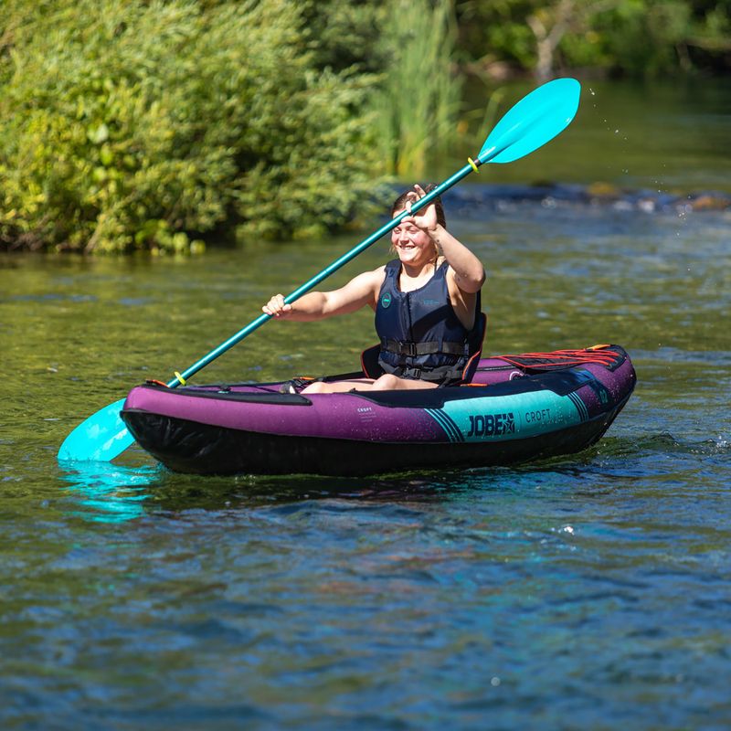 Pripučiama dvivietė baidarė JOBE Croft Inflatable Kayak Package 340 cm sunset purple 14