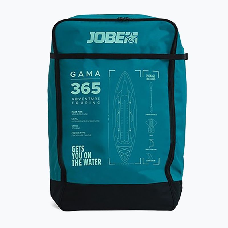 Pripučiama dvivietė baidarė JOBE Gama Inflatable Kayak Package 365 cm atlantic green 12