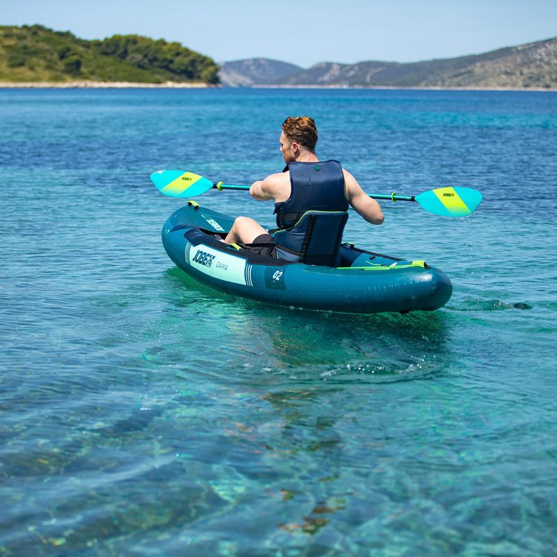 Pripučiama dvivietė baidarė JOBE Gama Inflatable Kayak Package 365 cm atlantic green 14