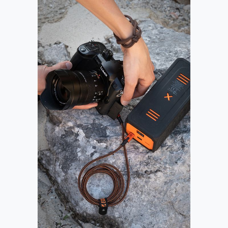 Nešiojamas įkroviklis Xtorm Socket 25600 mAh 70W juodas/oranžinis 13