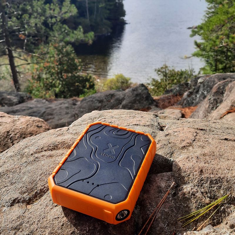 Nešiojamas įkroviklis Xtorm Rugged Pro 20000 mAh 20W juodas/oranžinis 17