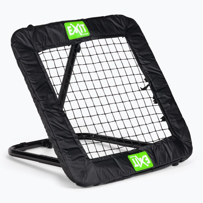 EXIT Kickback Rebounder 84 x 84 cm juodas 1607 tinklinio rėmo treniruoklis
