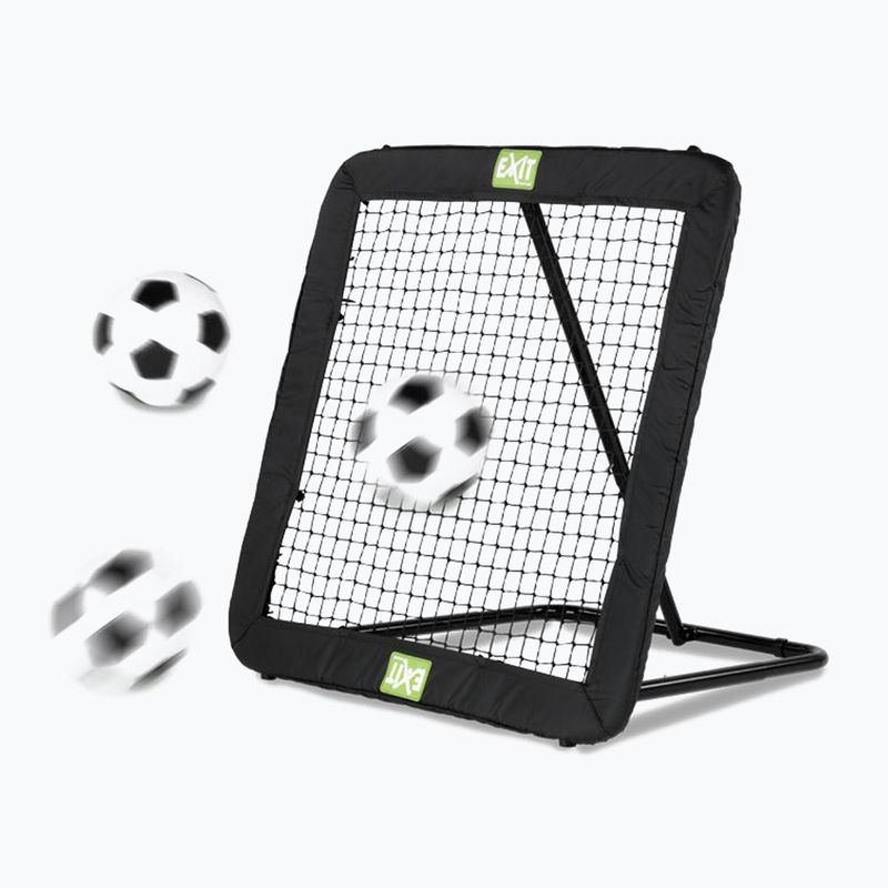 EXIT Kickback Rebounder 124 x 124 cm juodas 1606 tinklinio rėmo treniruoklis 3