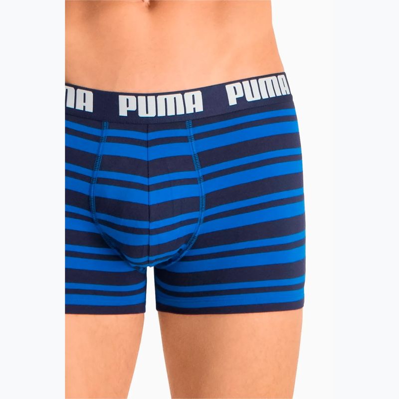 Vyriškos trumpikės PUMA Heritage Stripe 2 vnt blue 5