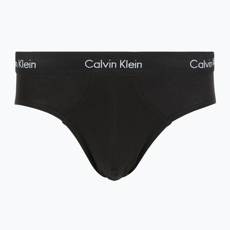 Vyriškos trumpikės Calvin Klein 0000U2661G Hip Brief 3 poros black body 2