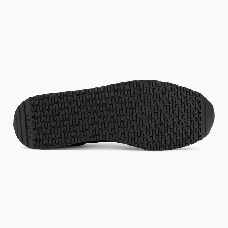 Vyriški batai Tommy Hilfiger Iconic Leather Suede Mix Runner midnight 4