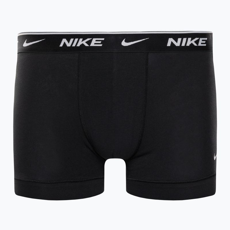 Vyriški boksininko šortai Nike Everyday Cotton Stretch Trunk 2Pk IEV black