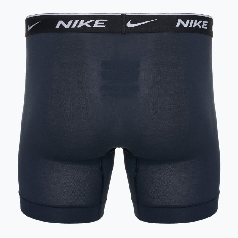 Vyriškos trumpikės Nike Everyday Cotton Stretch 3 poros obsidian/game royal/black 5